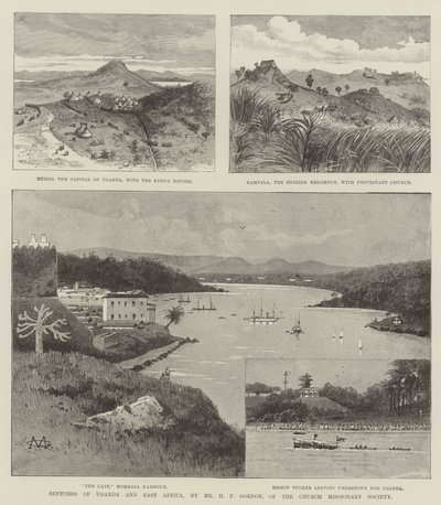 Sketches of Uganda and East Africa by Warry